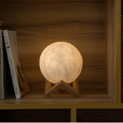 WIFI 智能月球氛围灯 床头灯