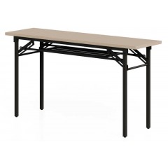 1.2米钢架板式折叠条桌培训桌