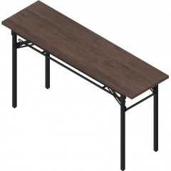 1.2米钢架板式折叠条桌培训桌